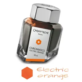 atrament-caran-d-ache-chromatics-electric-orange