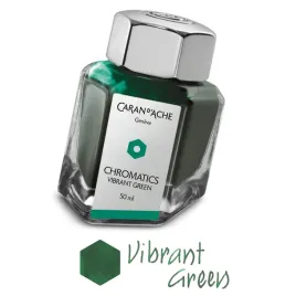 atrament-caran-d-ache-chromatics-vibrant-green