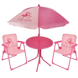 meble-ogrodowe-dla-dzieci-zestaw-piknikowy-parasol-stolik-krzesla-rozowe