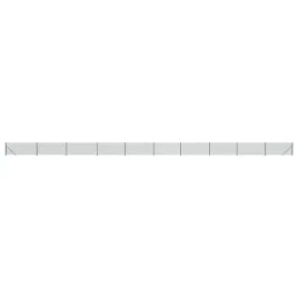 ogrodzenie-z-siatki-ze-stopami-slupkow-zielone-11x25-m