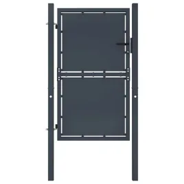 brama-stalowa-antracytowa-100-x-225-cm-z-zamkiem-i-klamka