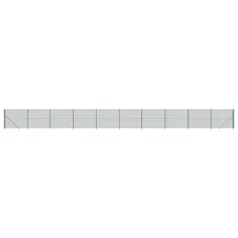 ogrodzenie-z-siatki-ze-stopami-slupkow-zielone-14x25-m