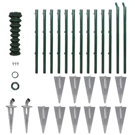 ogrodzenie-z-siatki-08x25m-kolor-zielony-mech-stalowe-druty-pvc