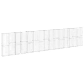 mur-gabionowy-900x30x200-cm-srebrny-stal-galwanizowana