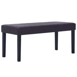 lawka-tapicerowana-z-drewniana-rama-brazowa-106x43x46cm