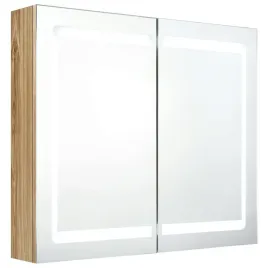 szafka-lazienkowa-z-lustrem-led-80x12x68-cm-debowy