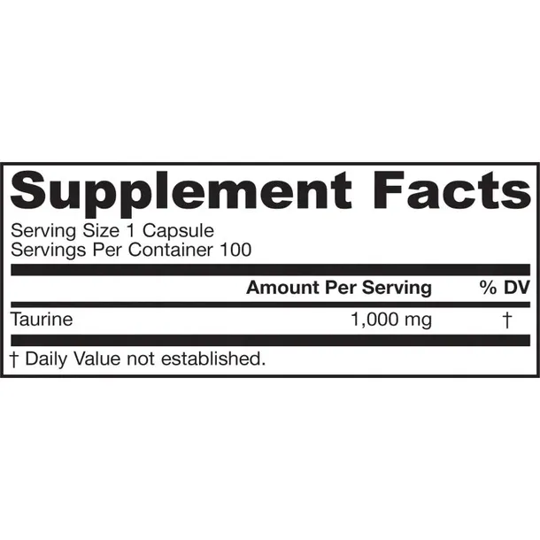 taurine-tauryna-100-kaps-waga-150-g