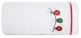 recznik-gerda-2-50x90-bialy-bombki-swiateczny-450-g-m2-eurofirany
