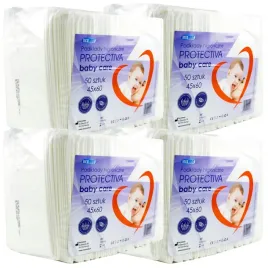 zestaw-4x-50-szt-podklady-higieniczne-protectiva-baby-care-45x60-cm