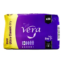 podpaski-higieniczne-vera-ultra-classic-dry-day-20-szt-bez-skrzydelek