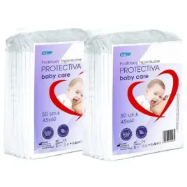 zestaw-2x-50-szt-podklady-higieniczne-protectiva-baby-care-45x60-cm