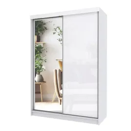 biala-szafa-przesuwna-preston-150-cm-do-salonu-wysoki-polysk-lustro