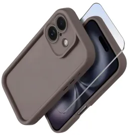 etui-do-iphone-16-silikonowe-matowe-szklo-ochronne-na-ekran-9h