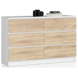 komoda-do-salonu-sypialni-6-szuflad-stilo-120x40x77-cm-biel-dab-sonom