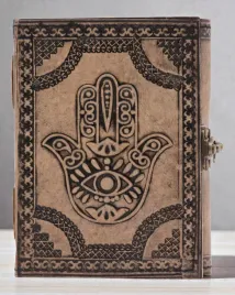 skorzany-notatnik-hamsa-guardian-ezoteryczny-dziennik-175-125-cm