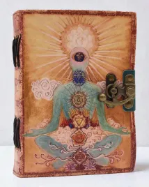 skorzany-notatnik-budda-i-7-czakr-dziennik-uwaznosci-13-18-cm