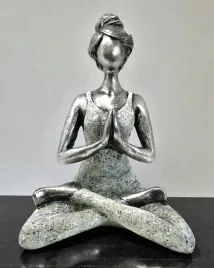 figurka-kobiety-24-cm-joga-srebrno-biala-czystosc