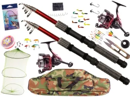 zestaw-wedkarski-dla-2-osob-2x-wedka-3m-kolowrotek-pokrowiec-sadzyk-karp