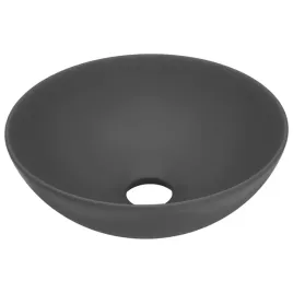 umywalka-lazienkowa-ceramiczna-ciemnoszara-okragla