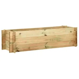 donica-ogrodowa-120x40x32-cm-drewno-sosnowe-impregnowane-zielona