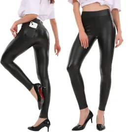 legginsy-modne-mat-wysoki-stan-modelujace-leginsy-spodnie-eko-skora