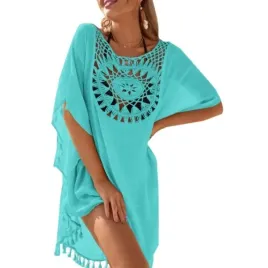 tunika-plazowa-letnia-sukienka-narzutka-boho-haft-lekkie-pareo-niebieskie