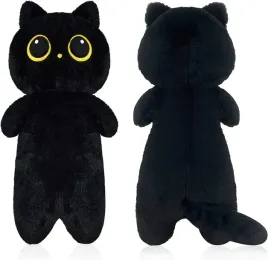 maskotka-pluszak-poduszka-kot-czarny-dlugi-70-cm