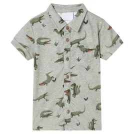 koszula-dziecieca-z-krotkimi-rekawami-jasne-khaki-melanzowe-104