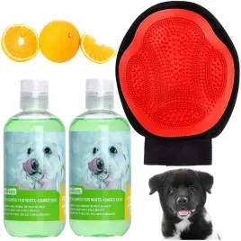 2x-szampon-dla-bialego-psa-z-biala-sierscia-rekawica-do-czesania