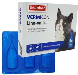 beaphar-vermicon-krople-kleszcze-pchly-przeciwko-pasozytom-kot-3x1ml