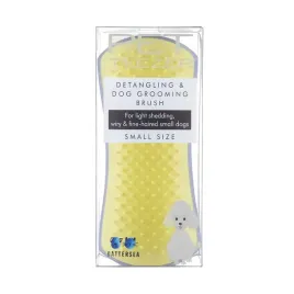 pet-teezer-detangling-small-lilac-yellow