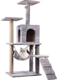 drapak-dla-kota-legowisko-budka-5-poziomow-125cm-f035
