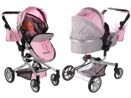 wozek-dla-lalek-2w1-gleboki-spacerowka-gondola-skladany-princess-torba