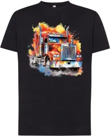 koszulka-dziecieca-semi-truck-czerwona-ciezarowka-truck-134-140-7-8-lat
