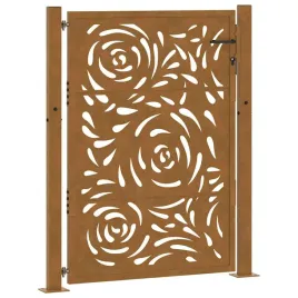 brama-ogrodowa-100x150-cm-stal-nierdzewna-wzor-plomienia