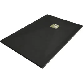 mexen-stone-brodzik-140x70-cm-czarny-zlota-maskownica-ultraplaski