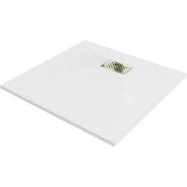 mexen-hugo-smc-brodzik-90x90cm-bialy-maskownica-zlota
