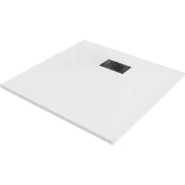 mexen-hugo-brodzik-kwadratowy-80x80cm-bialy-z-czarna-maskownica