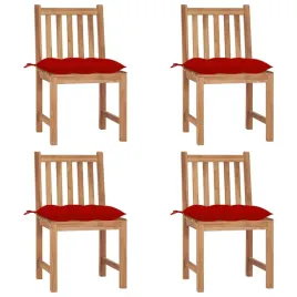 krzesela-ogrodowe-tekowe-z-poduszkami-czerwone-4-szt-50x53x90-cm