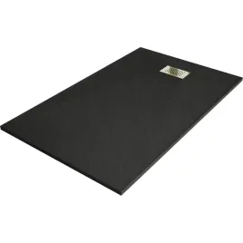 prostokatny-brodzik-mexen-hugo-140x80-cm-czarny-zlota-maskownica