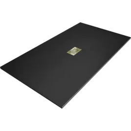 prostokatny-brodzik-mexen-hugo-150x100-cm-czarny-zlota-maskownica
