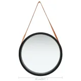 lustro-retro-wiszace-50-cm-czarno-brazowe-stan-nowy