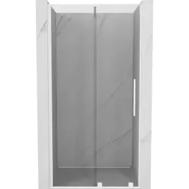 mexen-velar-drzwi-przesuwne-100-cm-transparent-biale-hartowane