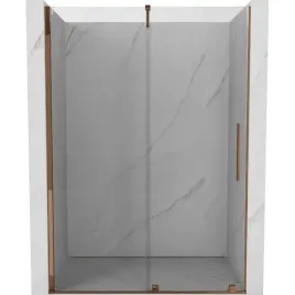 mexen-velar-drzwi-prysznicowe-160-cm-rozowe-zloto-transparentne