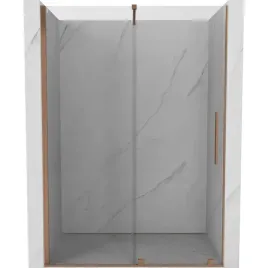 mexen-velar-drzwi-prysznicowe-130-cm-miedz-rozsuwane-transparentne