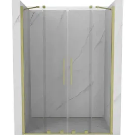 mexen-velar-duo-drzwi-prysznicowe-160cm-zlote-rozsuwane-transparent