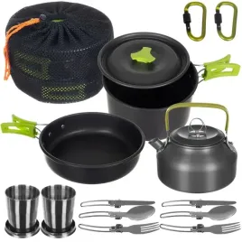 naczynia-turystyczne-duzy-zestaw-18w1-garnek-patelnia-garnki-kemping-xl