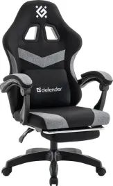 fotel-defender-runa-pro-szaro-czarny-gaming