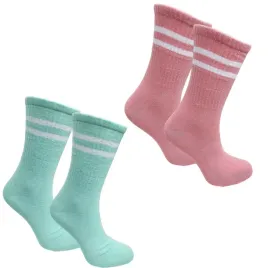 skarpety-damskie-mlodziezowe-paski-mieta-roz-37-44-2-pary