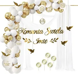 balony-na-komunie-dekoracje-satyna-tlo-baner-imie